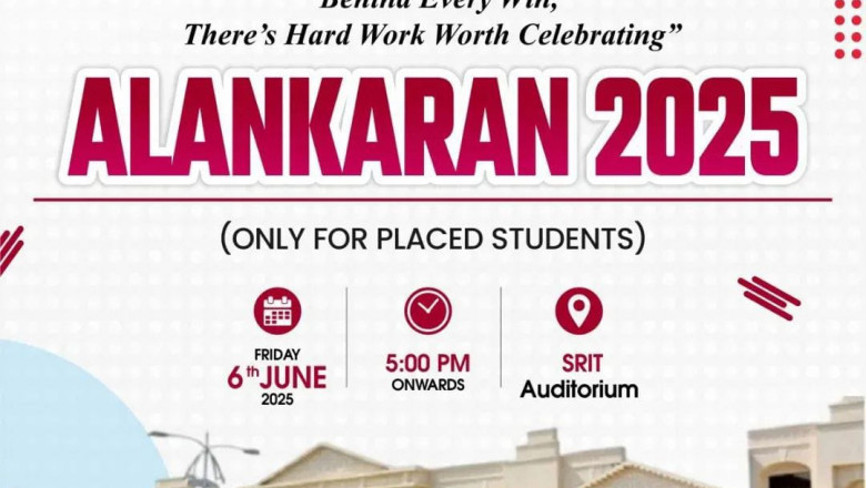 Alankaran-A Felicitation Program for Placed Students at SRIT Private Engineering College in Jabalpur