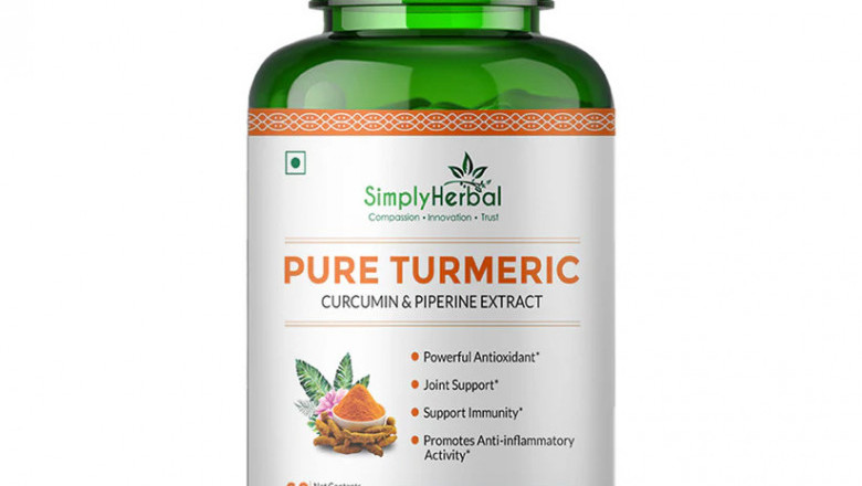 Turmeric Capsules – 800mg Curcumin with Piperine for Enhanced Absorption – Joint, Skin & Immunity Support – 60 Vegan Capsules