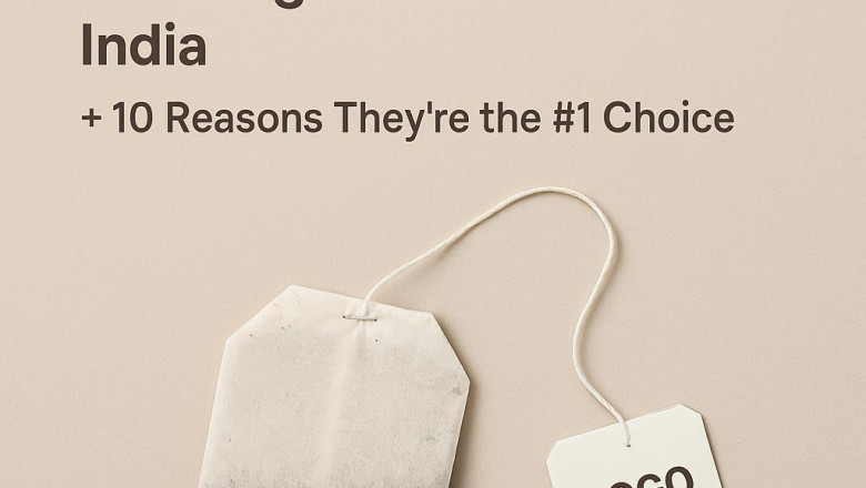 Best Quality Personalized Custom Tea Bags Tags with Logo Manufacturer in India