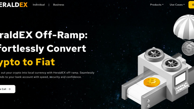 HeraldEX Off-Ramp Effortless Crypto-to-Fiat Conversion for Your Platform