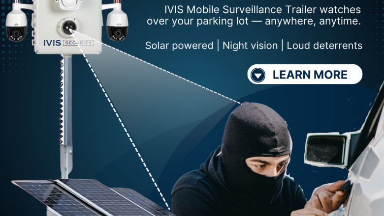 How a Portable Surveillance Trailer Prevents Job Site Theft