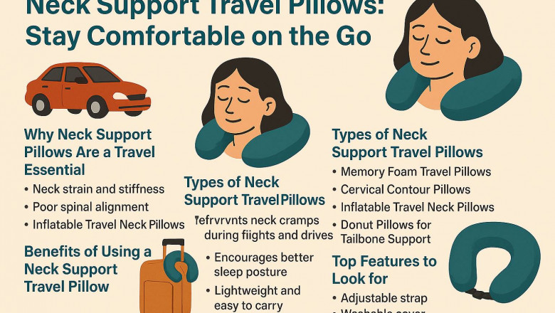 Neck Support Travel Pillows: Stay Comfortable on the Go