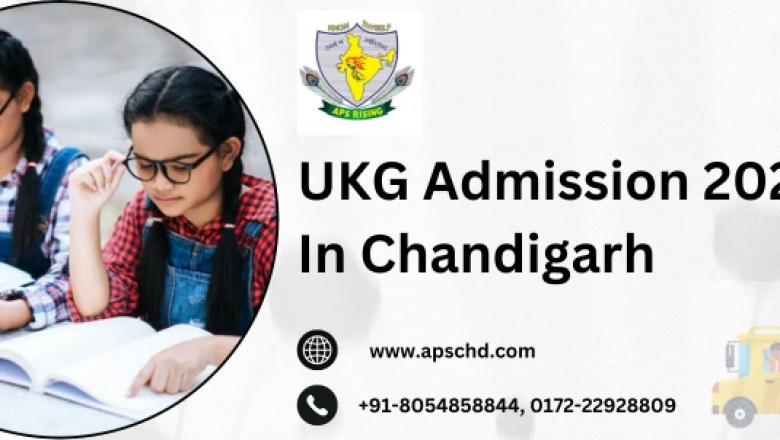 UKG Admission 2025-26 In Chandigarh