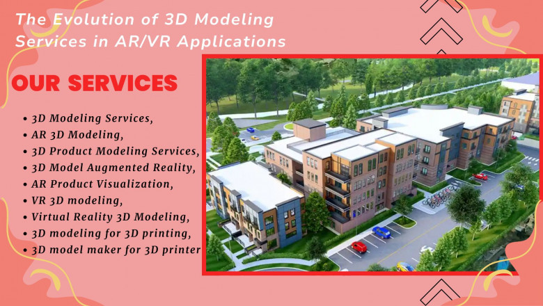How 3D Modeling Services Evolved in AR/VR Applications