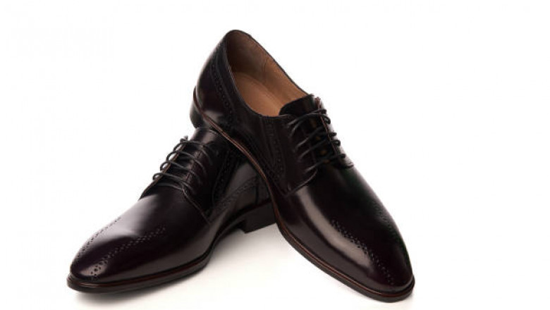 leather derby shoes