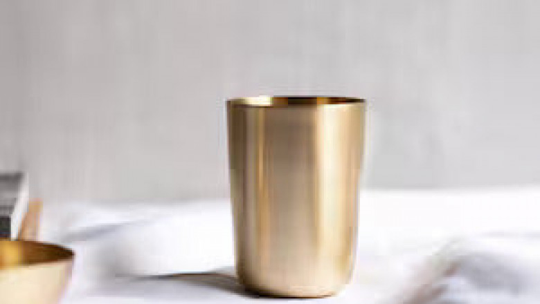 Top 5 Benefits of Choosing Brass Glass for Drinking with Luxe Gold Fin