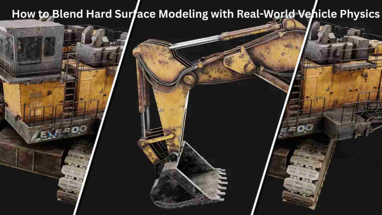 How to Blend Hard Surface Modeling with Real-World Vehicle Physics