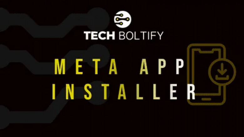 What is the main function of the Meta App Installer on a device?