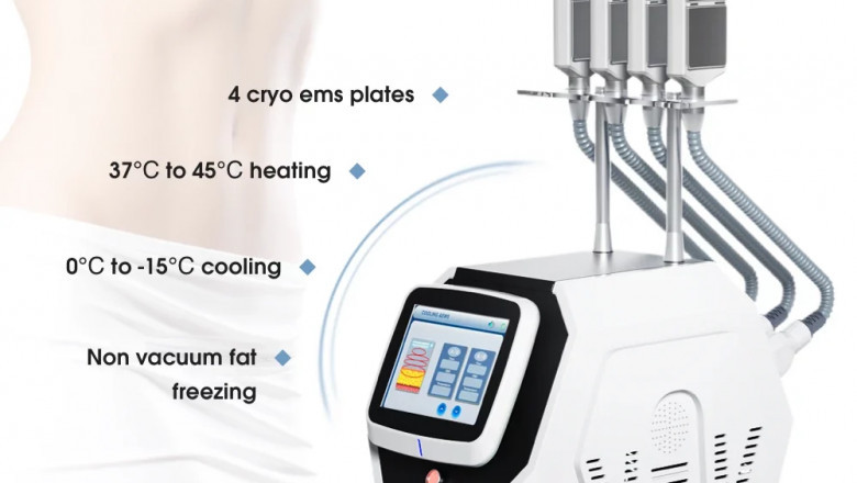 Tingmay 4 Handles Cryoskin Slimming Machine