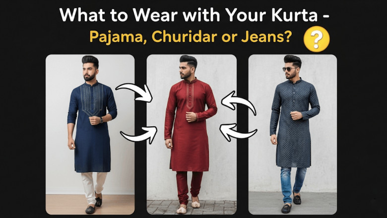 What to Wear with Your Kurta - Pajama, Churidar, or Jeans?