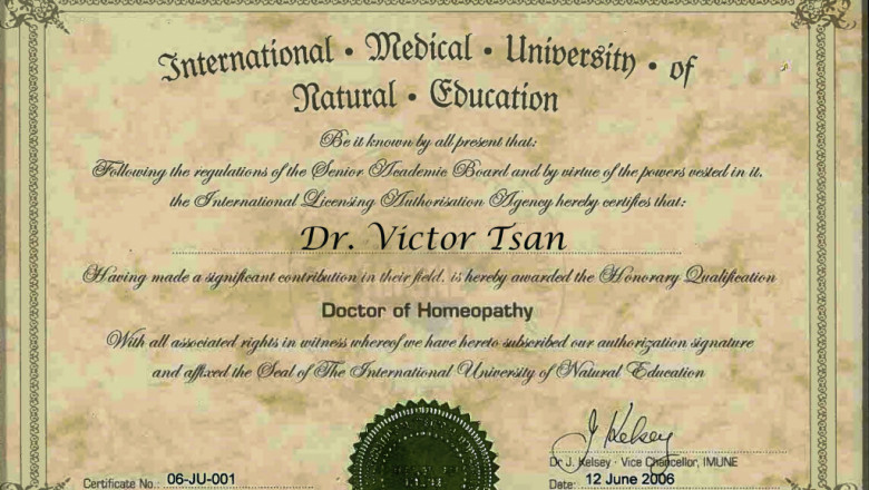 Homeopathy: Philadelphia Homeopathic Clinic: Victor Tsan, MD