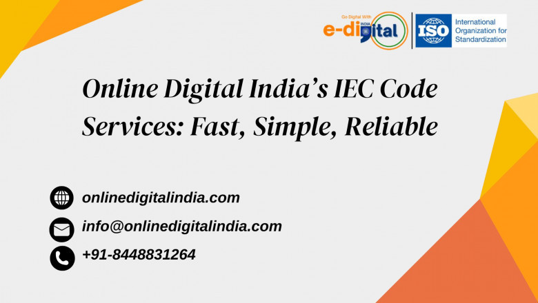 Online Digital India’s IEC Code Services: Fast, Simple, Reliable