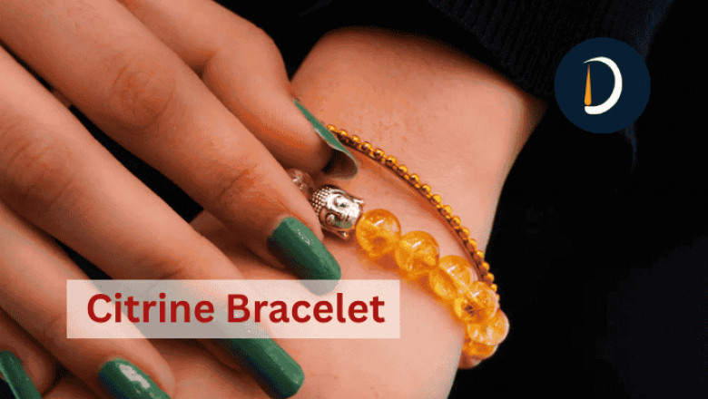 Citrine Bracelet For Solar Plexus Chakra Activation