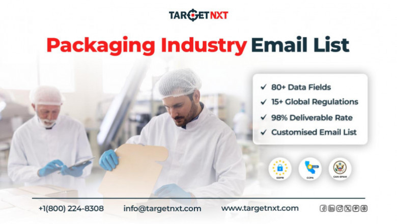 Packaging Industry Email List for Strategic B2B Marketing Initiatives!