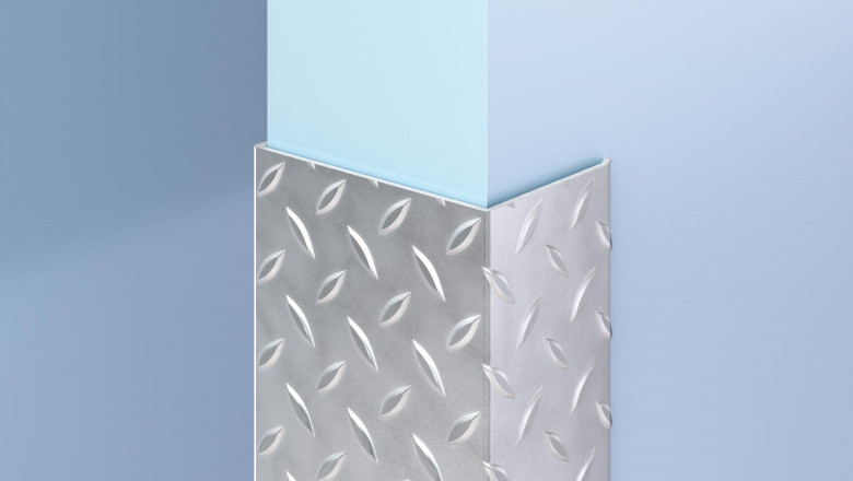 Stainless Steel Diamond Plate End Wall Guards