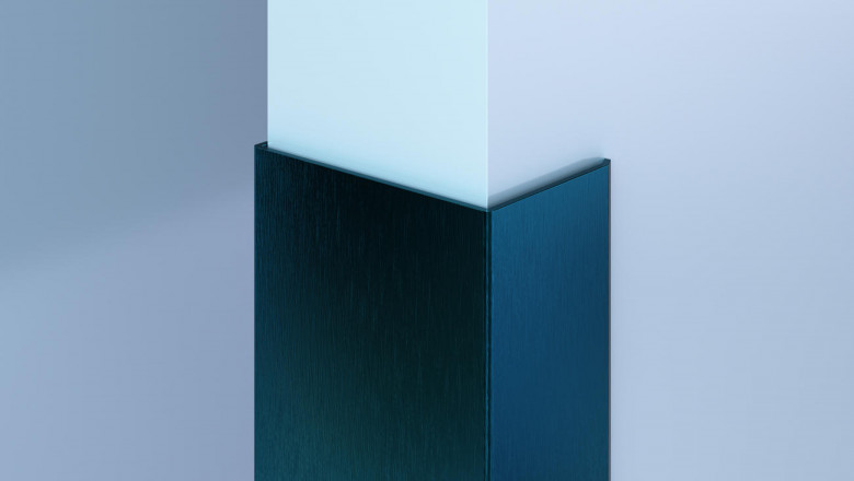 Surface Mount Colored SS End Wall Guards