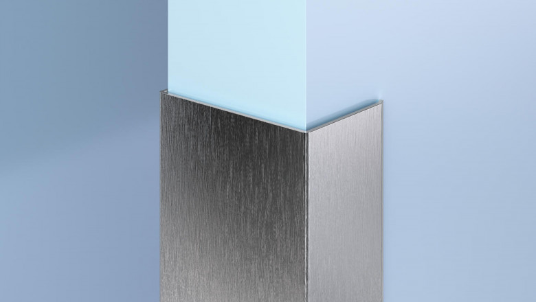 Surface Mount Stainless Steel End Wall Guards