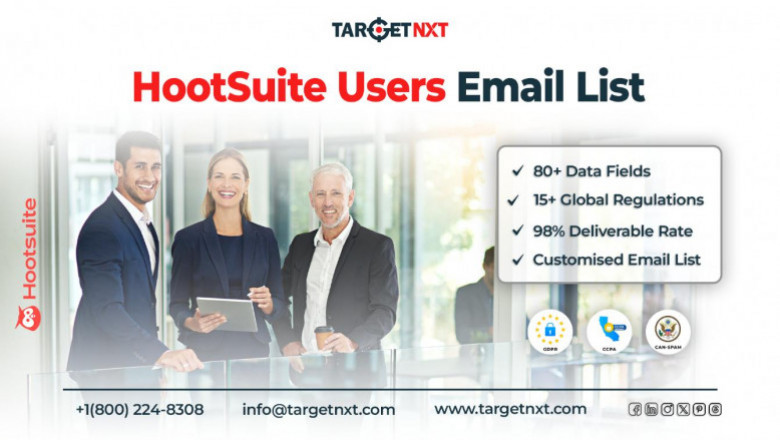 Take Your B2B Campaigns to Heights by Targeting HootSuite Users Email List from TargetNXT!
