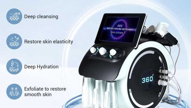 Tingmay 360 Visual Hydra Dermabrasion Machine for Facial Care