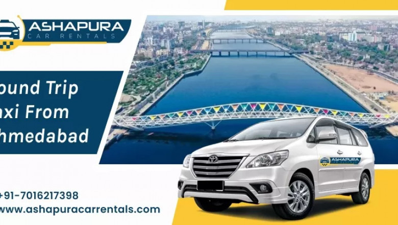 Book Round Trip Cab in Ahmedabad | Ashapura Car Rentals