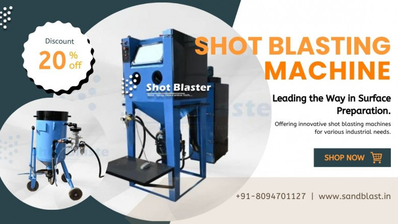 Buy Eco-Friendly Shot Blasting Machine for Modern Industries