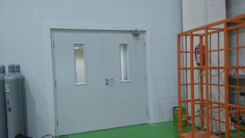 Industrial Fire Rated Doors Manufacturers In India | NIHVA