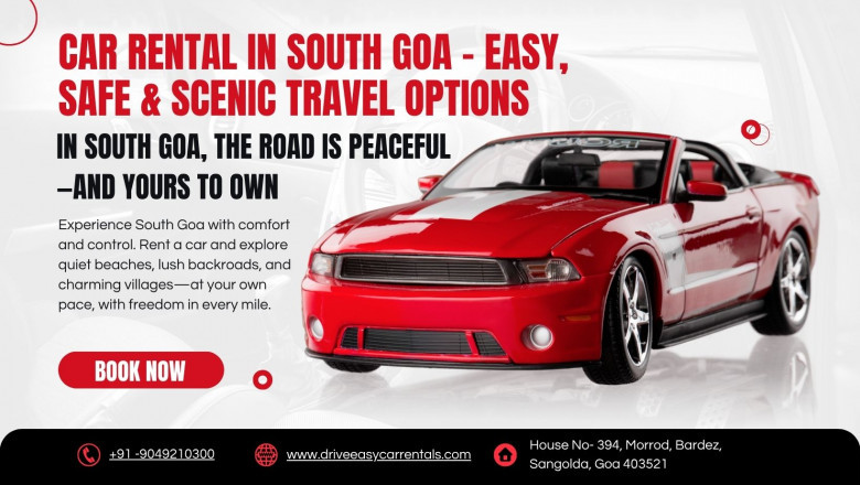 Affordable Car Rental in South Goa – Drive Easy Car Rentals for Self-Drive &amp; Taxi Services