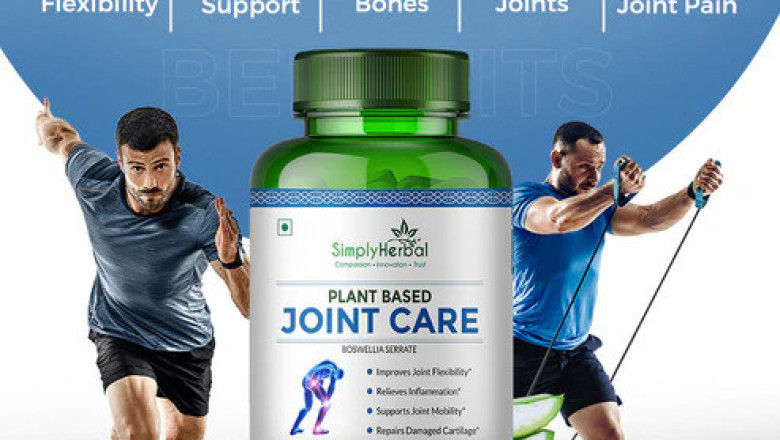 Joint Care Tablets with Moringa, Boswellia, and Aloe Vera – 1000mg Formula