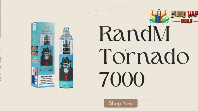 RandM Tornado 7000 – Die neue Generation des Dampfens in Deutschland