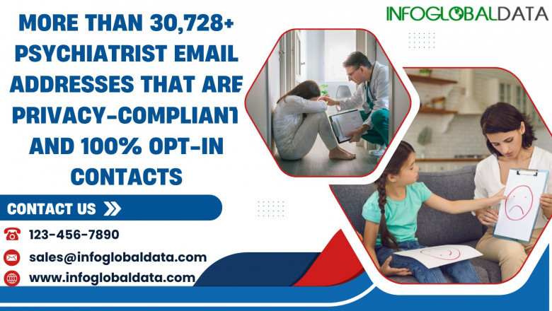 Reach Leading Mental Health Professionals Nationwide with Our Verified Psychiatrist Email List