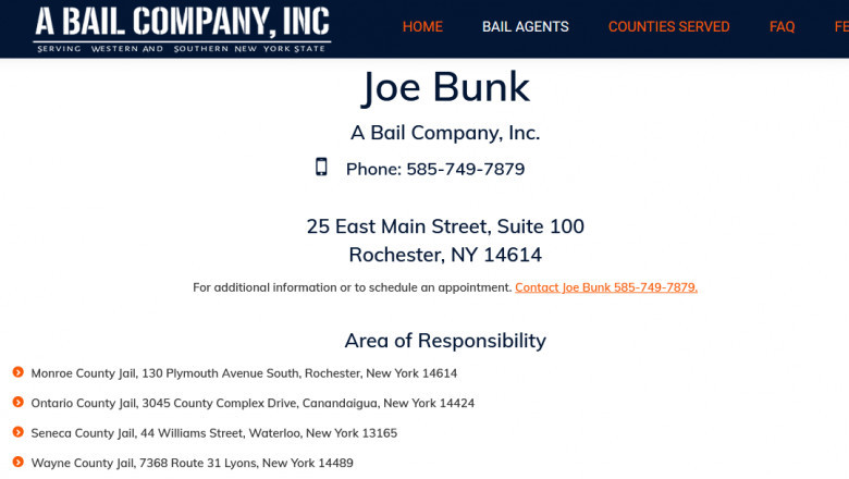 Trusted Help When You Need It Most: Reliable Bail Company Bondsman Agents in Chemung County and Canandaigua, New York