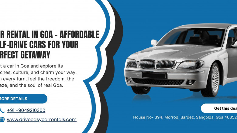 Car Rental in Goa: Your Ultimate Travel Companion with Drive Easy Car Rentals