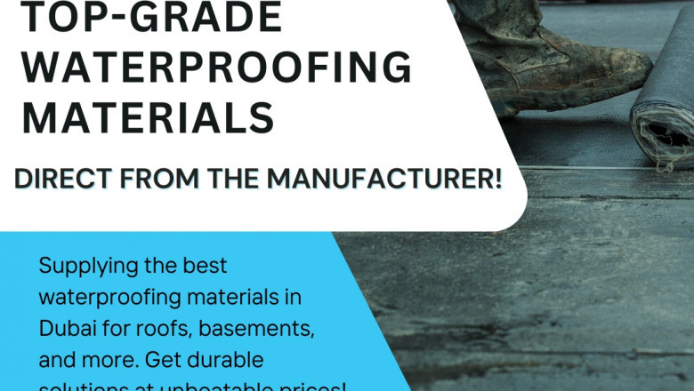 Expert Tips on Selecting Waterproofing Materials for Dubai's Builders