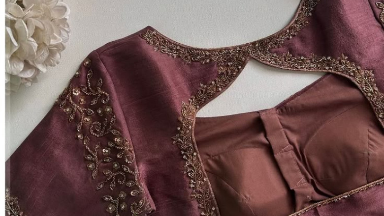 Explore Wedding-Perfect Boat Neck Blouse Designs for a Glamorous Appeal