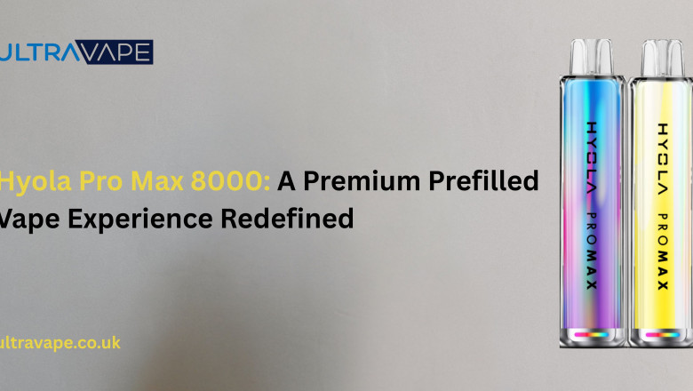 Hyola Pro Max 8000: A Premium Prefilled Vape Experience Redefined