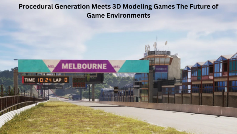 Procedural Generation Meets 3D Modeling Games The Future of Game Environments