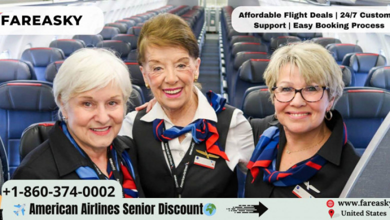 Exclusive American Airlines Senior Fares: Up to 15% Off for Travelers 65+