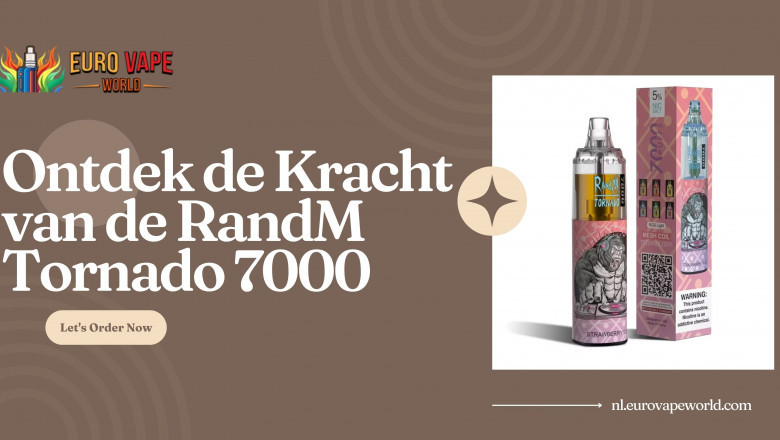 Ontdek de Kracht van de RandM Tornado 7000