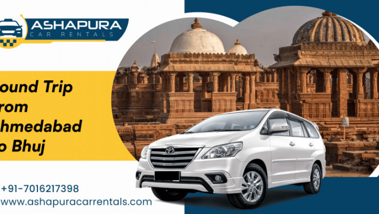Round Trip Taxi Services from Ahmedabad To Bhuj | Ashapura Car Rentals