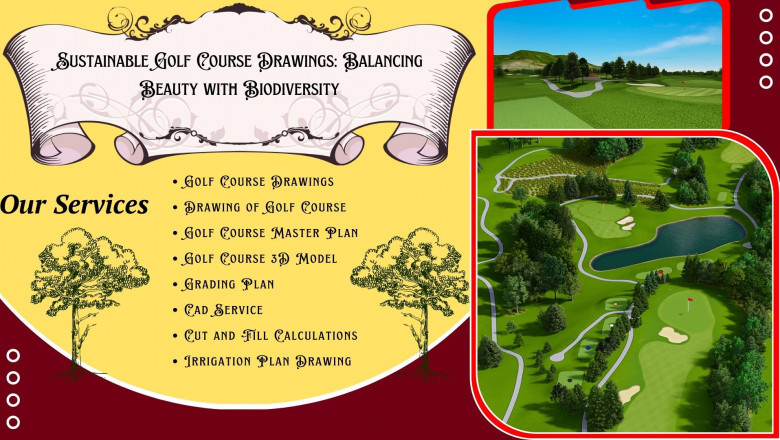 Sustainable Golf Course Drawings: Balancing Beauty with Biodiversity