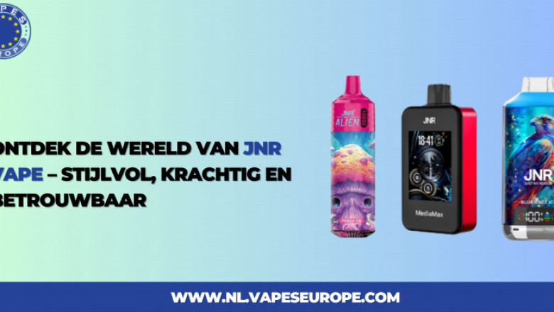Ontdek de Wereld van JNR Vape – Stijlvol, Krachtig en Betrouwbaar