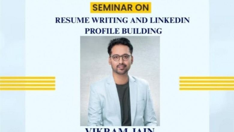 SRIT Private Engineering College in Jabalpur Hosted a Seminar on Resume Writing and Linked Profile Building