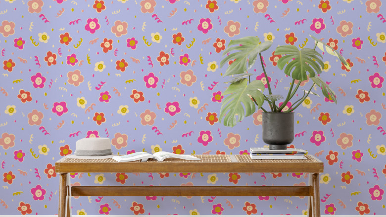 Floral Brushstrokes: Artistic Wallpaper Designs That Feel Like Fine Art