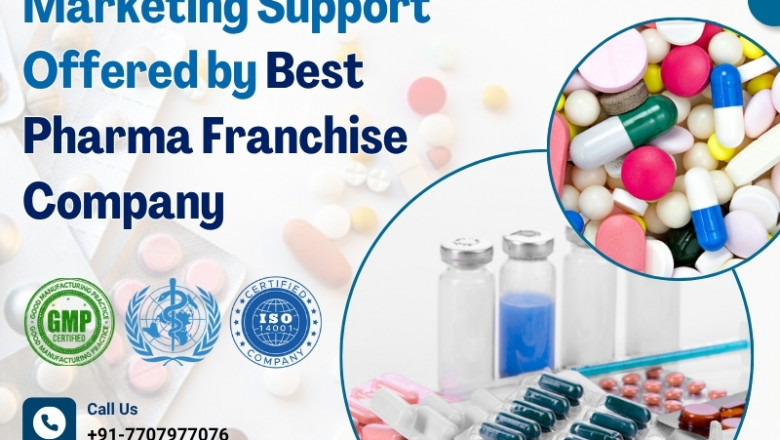 Marketing Support Offered by Best Pharma Franchise Company