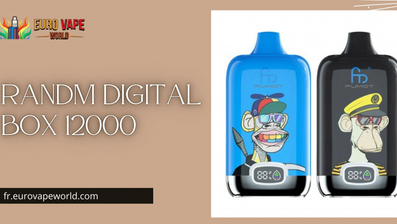 RandM Digital Box 12000 : Une Révolution dans le Monde des Vapes Jetables