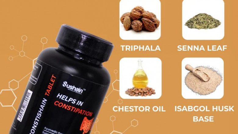 Sushain Constishain Tablet for Constipation – Trusted Herbal Solution for Constipation Relief