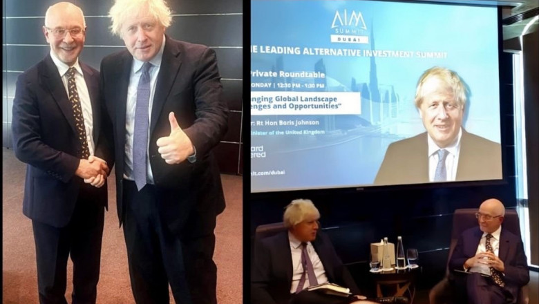 Boris Johnson AIM Summit | David Gibson-Moore Global Leadership Insights
