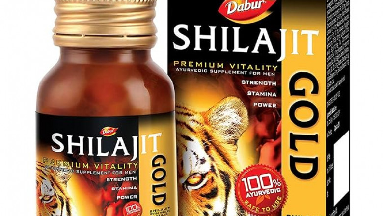Dabur Shilajit Gold Capsule – Boost  muscle strength &amp; body wellness naturally