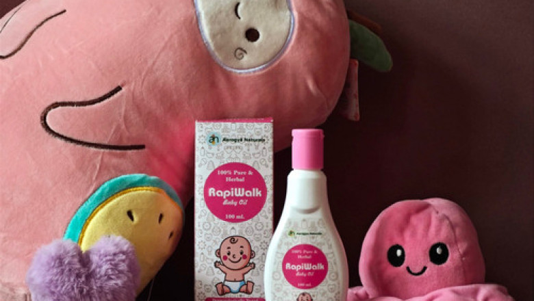 Natural Baby Massage Oil