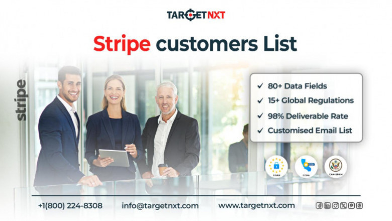 Reach Online Business Owners Using Stripe with TargetNXT’s Customers Email List!